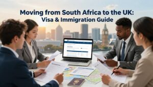 moving from South Africa to UK